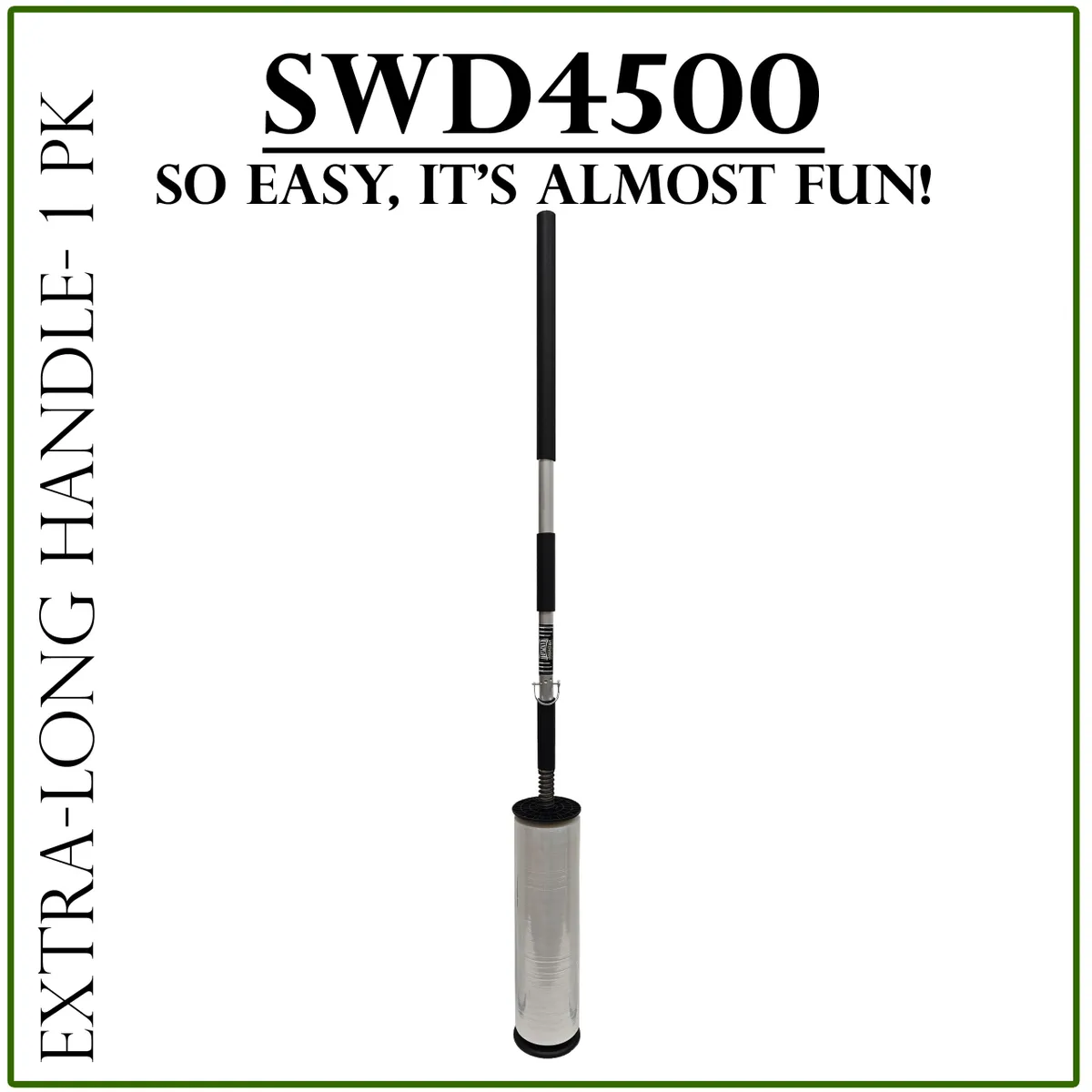 SWD4500- Extra Long Handle Stretch Wrap Dispenser